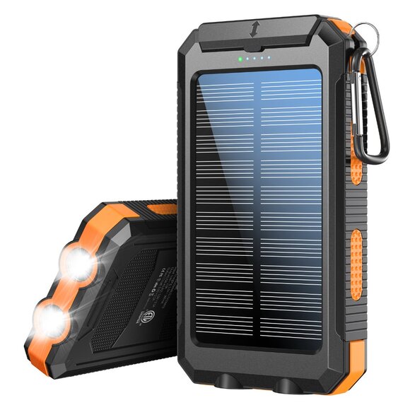 Solar Power Bank 20100mAh, 20W PD Fast Charging Portable Charger - Picture 7 of 15
